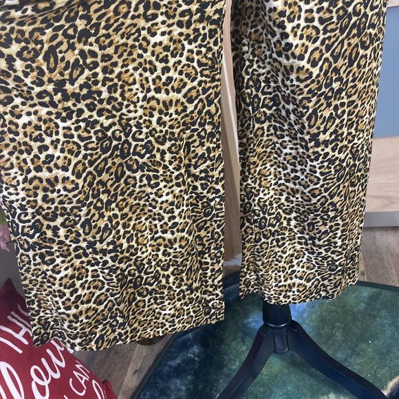 Jessica Simpson Women's Cheetah Printed Pull On Pant Size Small - Picture 4 of 7